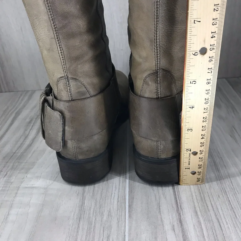 Steve Madden Larent leather riding boots size 7.5M_9
